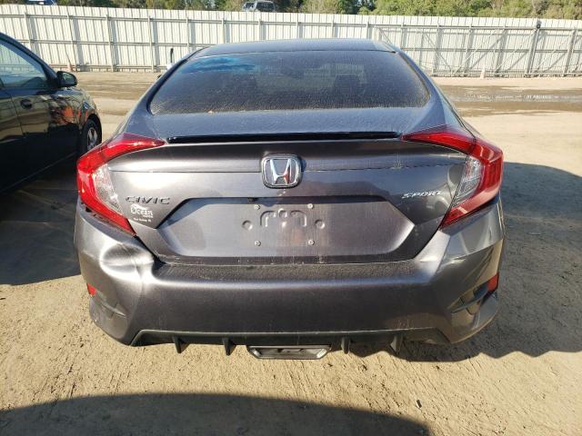 19XFC2F83LE011760 - 2020 HONDA CIVIC SPORT GRAY photo 6