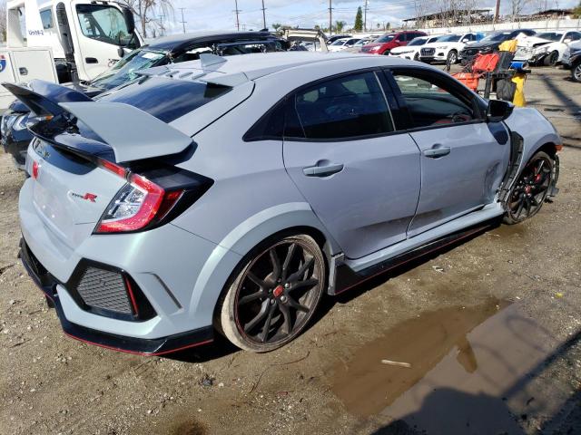 SHHFK8G71KU202208 - 2019 HONDA CIVIC TYPE-R TOURING GRAY photo 3