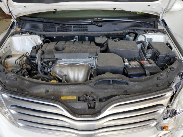 4T3ZA3BB9AU030647 - 2010 TOYOTA VENZA WHITE photo 12