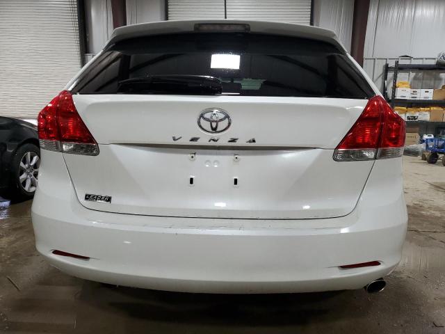 4T3ZA3BB9AU030647 - 2010 TOYOTA VENZA WHITE photo 6