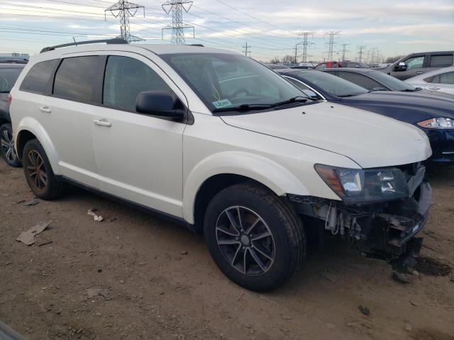 3C4PDCAB1HT614185 - 2017 DODGE JOURNEY SE WHITE photo 4