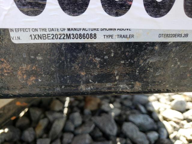 1XNBE2022M3086088 - 2020 UTILITY TRAILER Qara foto 10