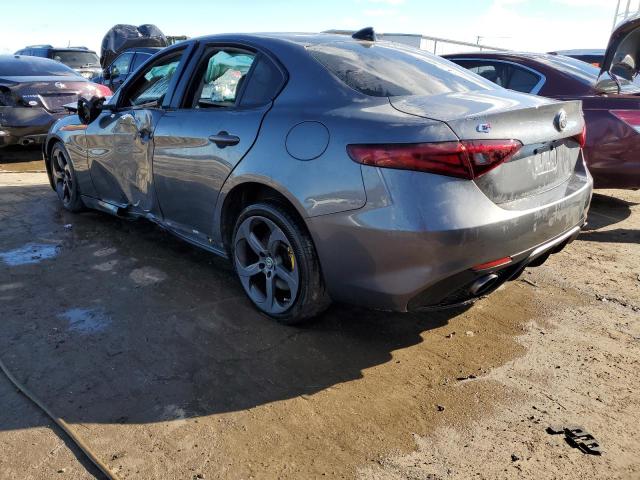 ZARFAEDN5H7536784 - 2017 ALFA ROMEO GIULIA Q4 GRAY photo 2