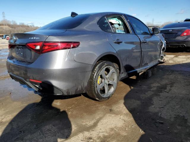 ZARFAEDN5H7536784 - 2017 ALFA ROMEO GIULIA Q4 GRAY photo 3