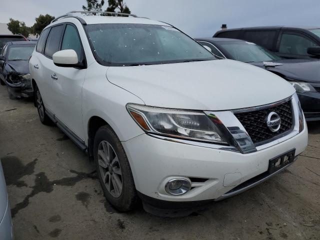 5N1AR2MM1EC609604 - 2014 NISSAN PATHFINDER S WHITE photo 4