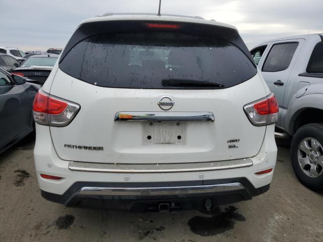 5N1AR2MM1EC609604 - 2014 NISSAN PATHFINDER S WHITE photo 6