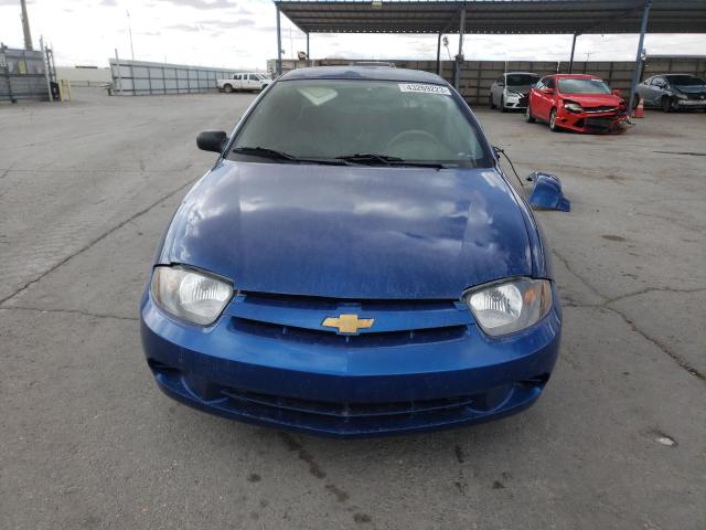 1G1JC52F137386006 - 2003 CHEVROLET CAVALIER BLUE photo 5