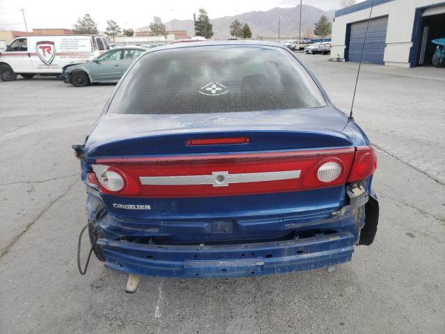 1G1JC52F137386006 - 2003 CHEVROLET CAVALIER BLUE photo 6