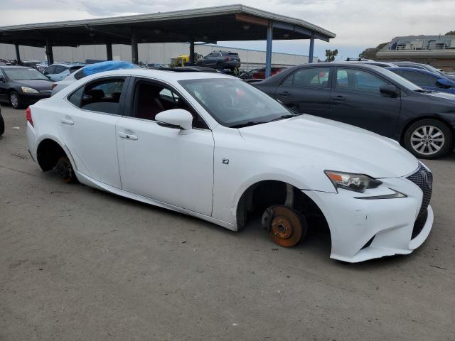 JTHBF1D27E5025169 - 2014 LEXUS IS 250 WHITE photo 4