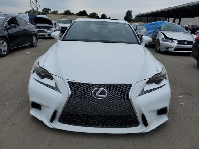 JTHBF1D27E5025169 - 2014 LEXUS IS 250 WHITE photo 5