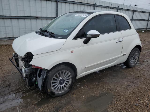 3C3CFFCRXFT509022 - 2015 FIAT 500 LOUNGE WHITE photo 1