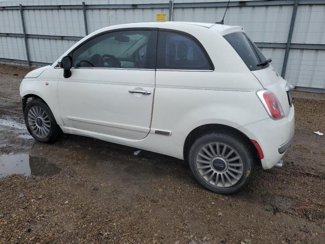 3C3CFFCRXFT509022 - 2015 FIAT 500 LOUNGE WHITE photo 2