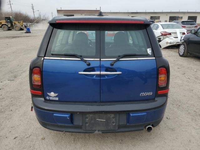 WMWML33539TN68639 - 2009 MINI COOPER CLUBMAN BLUE photo 6