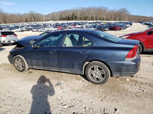 YV1RS592682701123 - 2008 VOLVO S60 2.5T BLUE photo 2