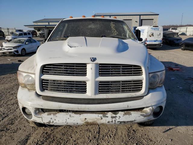 3D7MS48C45G803758 - 2005 DODGE RAM 3500 ST WHITE photo 5