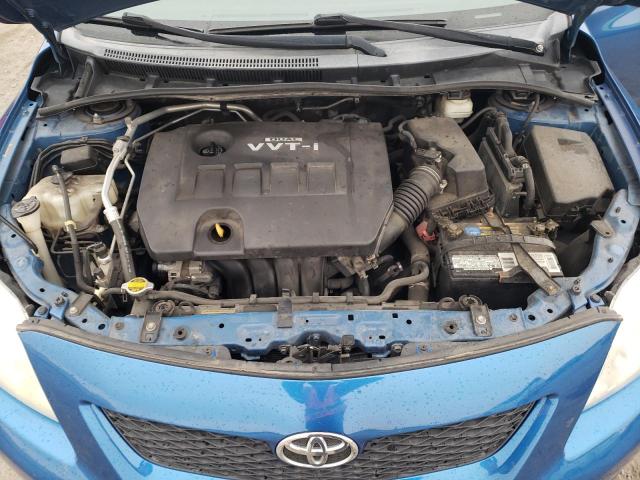 2T1BU40EX9C133786 - 2009 TOYOTA COROLLA BASE BLUE photo 11