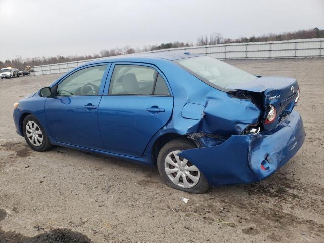 2T1BU40EX9C133786 - 2009 TOYOTA COROLLA BASE BLUE photo 2