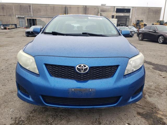 2T1BU40EX9C133786 - 2009 TOYOTA COROLLA BASE BLUE photo 5