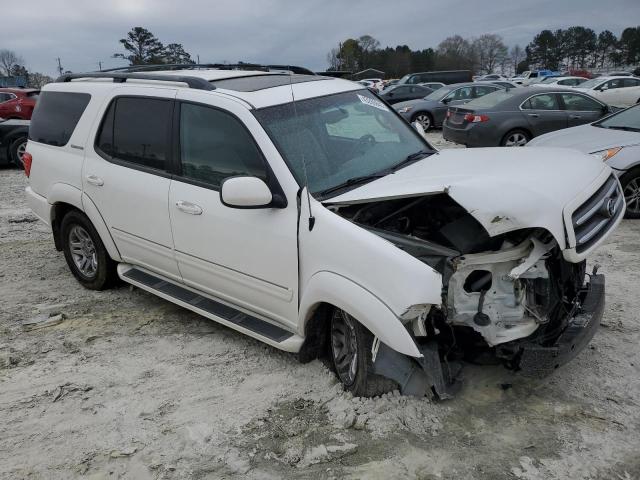 5TDZT38A14S231361 - 2004 TOYOTA SEQUOIA LIMITED WHITE photo 4