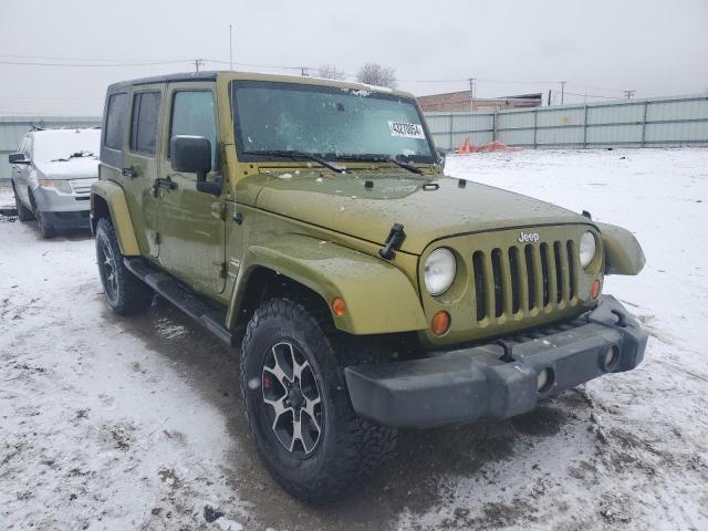 1J4GA59117L123555 - 2007 JEEP WRANGLER SAHARA GREEN photo 4