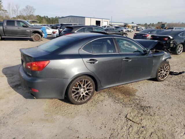 JTHBE262765005432 - 2006 LEXUS IS 350 BLACK photo 3