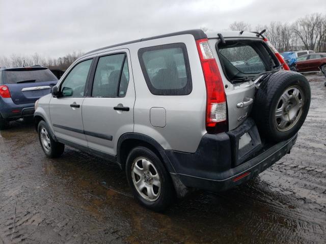 SHSRD78576U414822 - 2006 HONDA CR-V LX SILVER photo 2