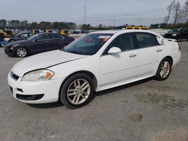 2G1WC5E32E1109047 - 2014 CHEVROLET IMPALA LIM LTZ WHITE photo 1