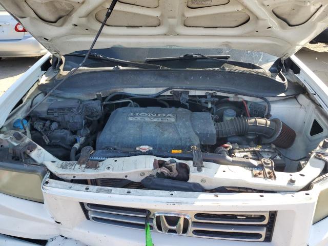 2HJYK16556H541549 - 2006 HONDA RIDGELINE RTL WHITE photo 11