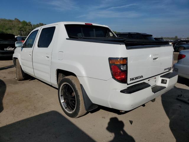 2HJYK16556H541549 - 2006 HONDA RIDGELINE RTL WHITE photo 2