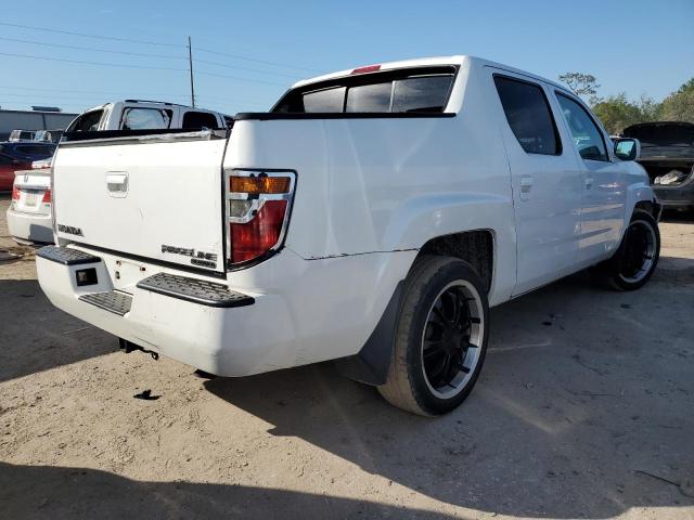 2HJYK16556H541549 - 2006 HONDA RIDGELINE RTL WHITE photo 3