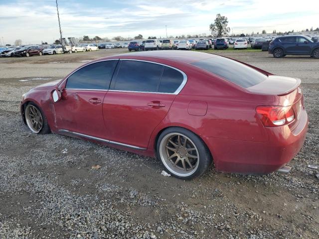 JTHBH96S165022985 - 2006 LEXUS GS 300 BURGUNDY photo 2