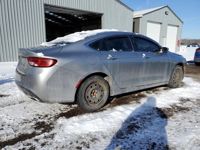 1C3CCCCG4FN678748 - 2015 CHRYSLER 200 C SILVER photo 3