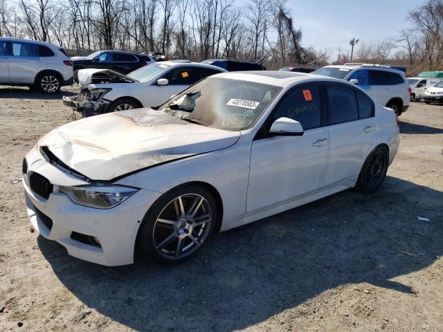 WBA8B3G50HNU35564 - 2017 BMW 340 I Белый фото 1