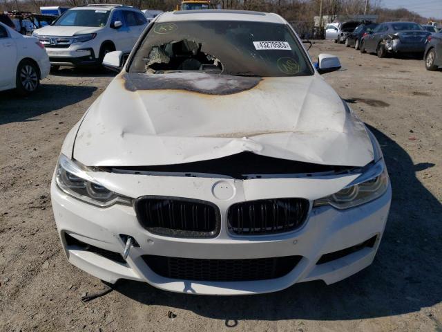 WBA8B3G50HNU35564 - 2017 BMW 340 I Белый фото 5
