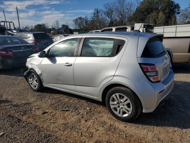 1G1JG6SB8L4125271 - 2020 CHEVROLET SONIC SILVER photo 2