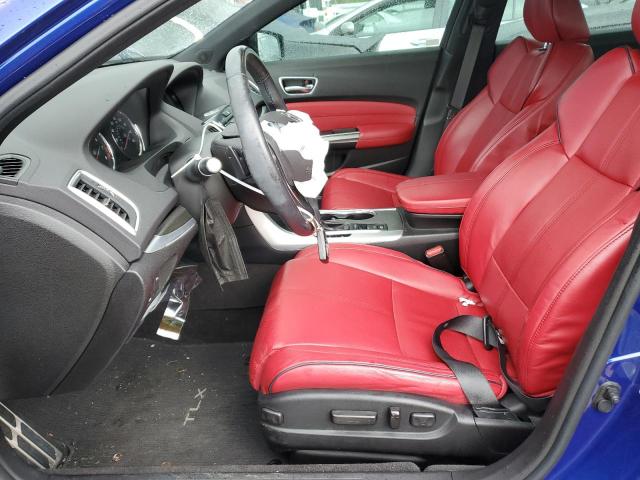 19UUB1F64KA005486 - 2019 ACURA TLX TECHNOLOGY BLUE photo 7