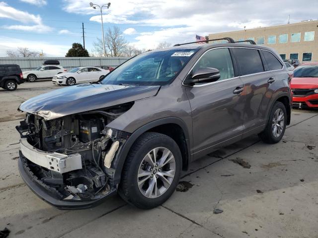 2016 TOYOTA HIGHLANDER LE, 