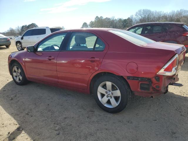 3FAFP07Z76R190520 - 2006 FORD FUSION SE RED photo 2
