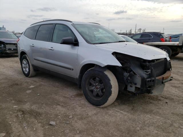 1GNER13D89S173323 - 2009 CHEVROLET TRAVERSE LS SILVER photo 4