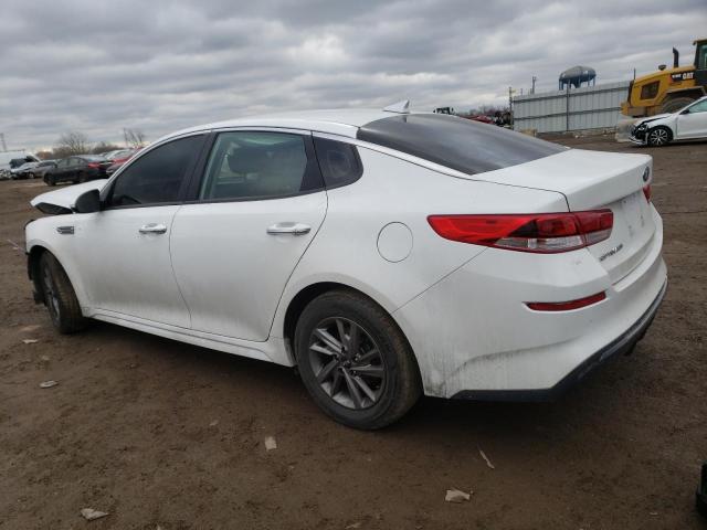 5XXGT4L30KG341094 - 2019 KIA OPTIMA LX WHITE photo 2