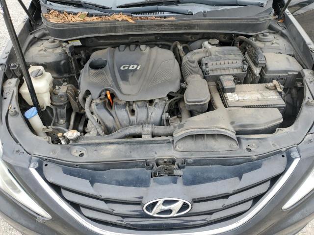 5NPEB4AC6DH702431 - 2013 HYUNDAI SONATA GLS BLACK photo 11