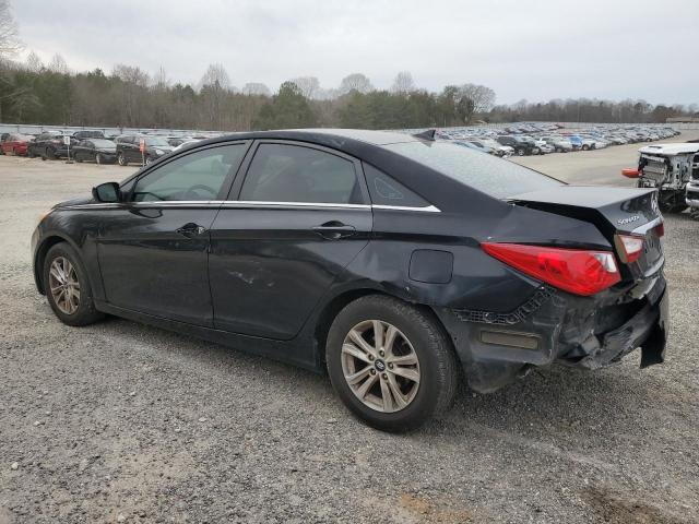 5NPEB4AC6DH702431 - 2013 HYUNDAI SONATA GLS BLACK photo 2