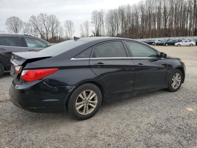 5NPEB4AC6DH702431 - 2013 HYUNDAI SONATA GLS BLACK photo 3