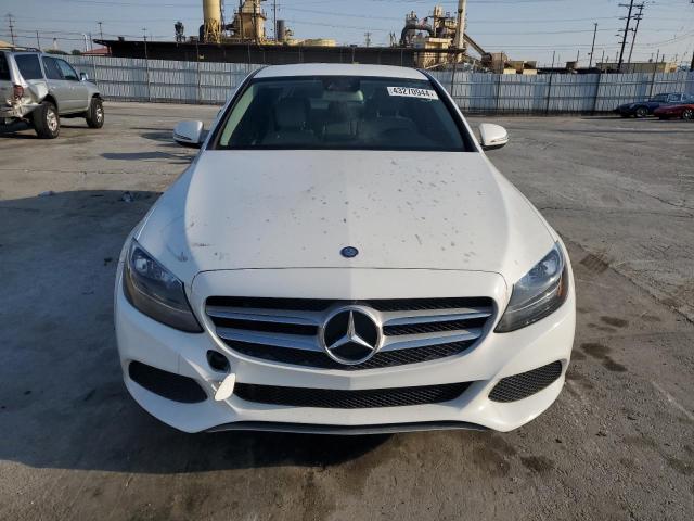 55SWF4JB5GU157257 - 2016 MERCEDES-BENZ C 300 WHITE photo 5