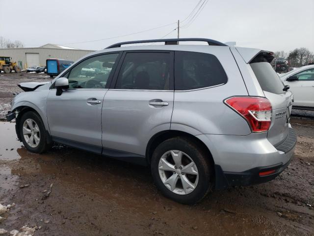 JF2SJAKC8GH445893 - 2016 SUBARU FORESTER 2.5I LIMITED SILVER photo 2