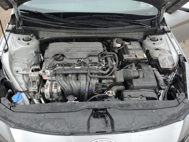 5NPLL4AG1PH101374 - 2023 HYUNDAI ELANTRA SE SILVER photo 11