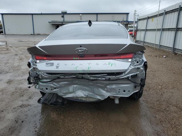 5NPLL4AG1PH101374 - 2023 HYUNDAI ELANTRA SE SILVER photo 6