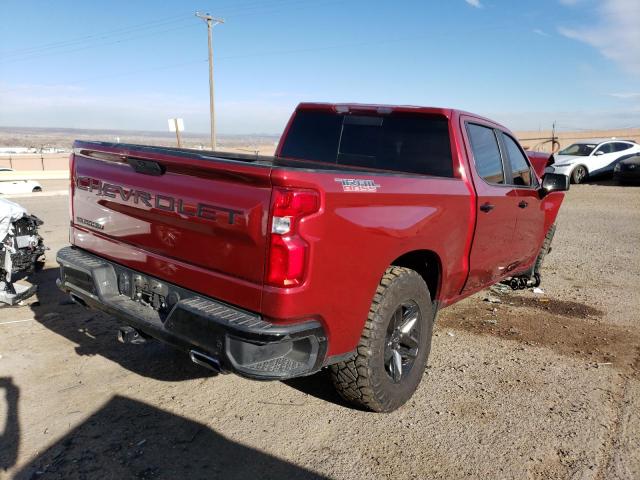 1GCPYFED5LZ318749 - 2020 CHEVROLET SILVERADO K1500 LT TRAIL BOSS BURGUNDY photo 3