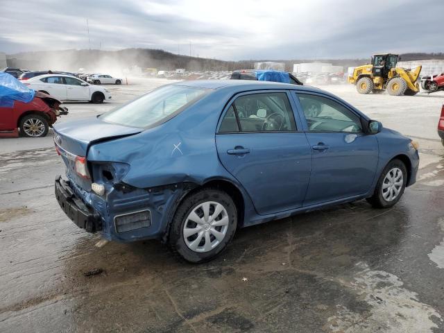 5YFBU4EE8DP218644 - 2013 TOYOTA COROLLA BASE BLUE photo 3