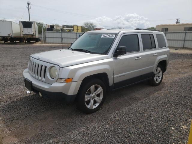 1C4NJPFA4ED529138 - 2014 JEEP PATRIOT LATITUDE SILVER photo 1